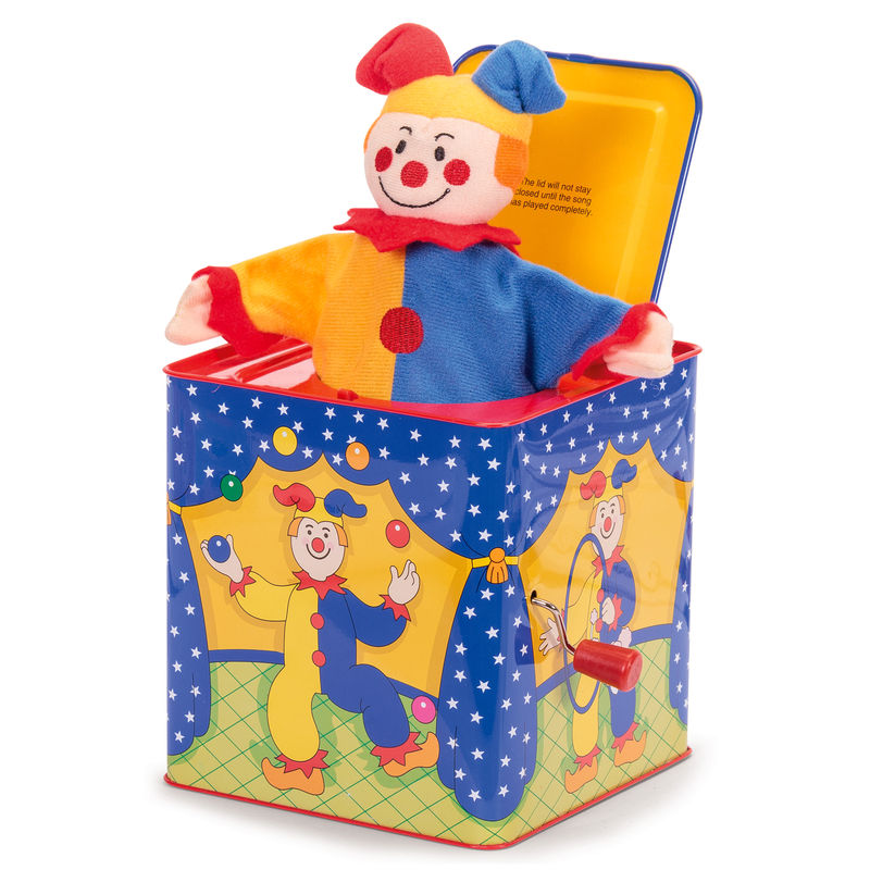 Jester Jack In The Box - Sweet Snuggle Pal