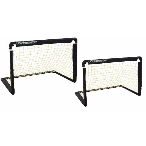 Kickmaster One on One Folding Goal Set - Drive Time Fun