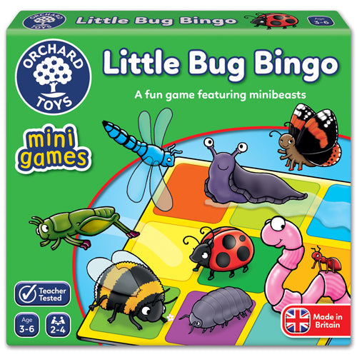 Little Bug Bingo – Mini Game - Tubside Play Fun