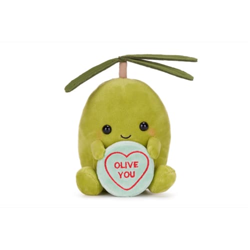 Love Hearts 18cm (7″) Olive You - Soft Gift Choice