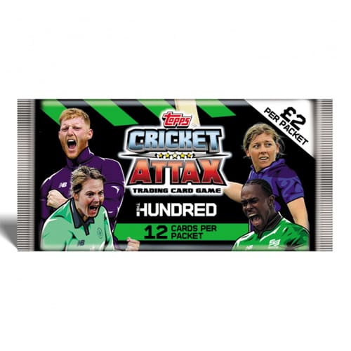 Match Attax: Cricket Attax 2022 The Hundred Card – Booster Pack - Trading Card Pick