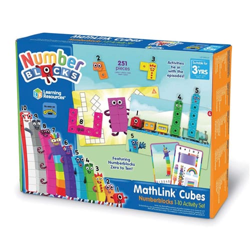 Cubes 1-10 Activity Set - Stack and Build