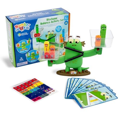 Numberblocks Blockzee Balance Activity Set - Colour and Create