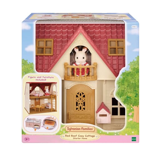 Sylvanian Families Red Roof Cosy Cottage Starter Home - Hands On Craft