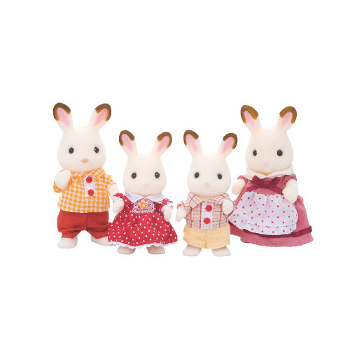Sylvanian Families Chocolate Rabbit Family - Snuggle Time Buddy