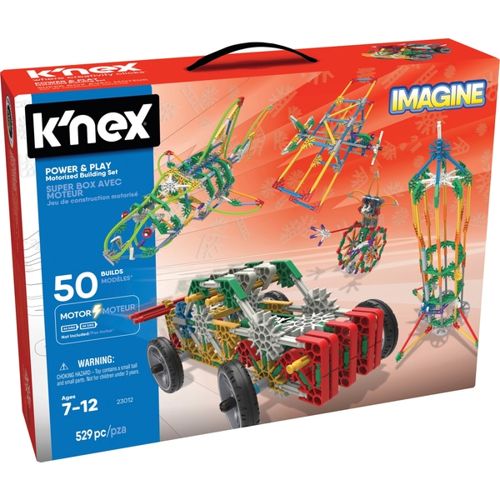 K’nex Power & Play 50 Model Motorised Building Set - Brick Play Pick