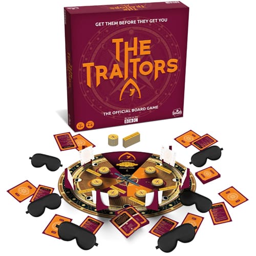 The Traitors (UK) The Official Board Game - Family Game Night