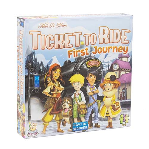 Ticket to Ride: First Journey Europe - Wheels Ready Fun